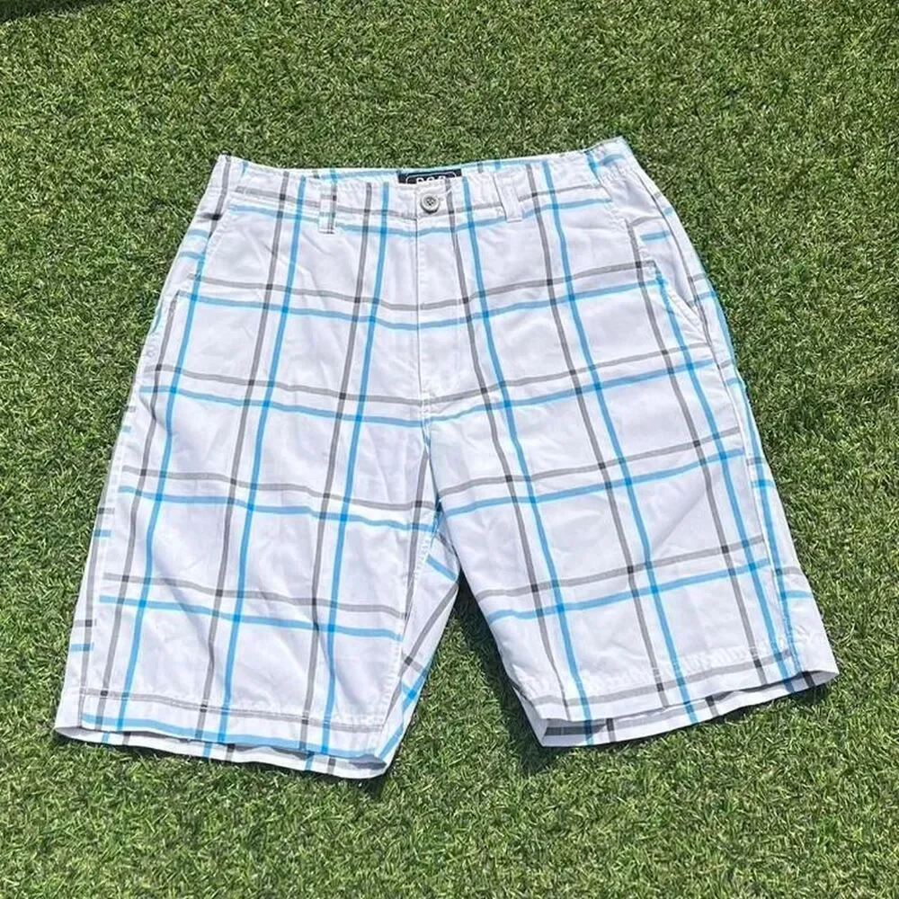 Unbranded Men's White and Blue Shorts
